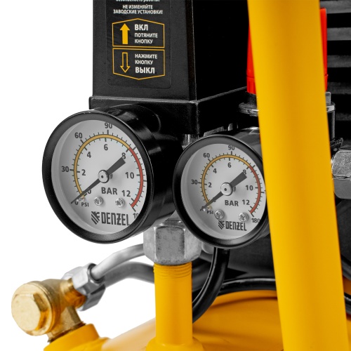 Компрессор воздушный DLC1300/24 безмасляный 1.3 кВт, 24 литра, 206 л/мин Denzel фото 21 Компрессор воздушный DLC1300/24 безмасляный 1.3 кВт, 24 литра, 206 л/мин Denzel фото 21