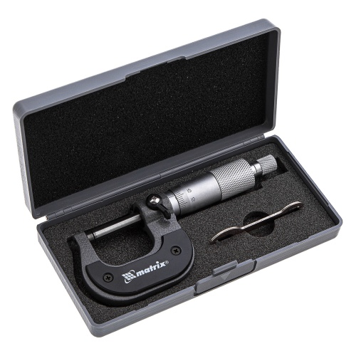 Микрометр механический,0-25 мм Matrix фото 2
