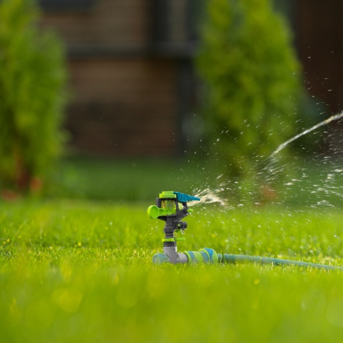 Разбрызгиватель усиленный, импульсный, с регулировкой угла горизонт распыления до 39 м Palisad фото 11