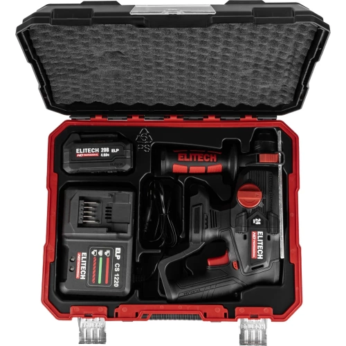 Перфоратор аккумуляторный Elitech HD CRH 2024BL (SDS+, 2,5Дж, 20В, 1х4Ач) 214705 фото 10 Перфоратор аккумуляторный Elitech HD CRH 2024BL (SDS+, 2,5Дж, 20В, 1х4Ач) 214705 фото 10