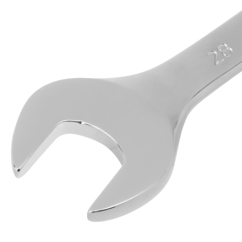 Ключ комбинированный, 28 мм, CrV, полированный хром Matrix фото 3