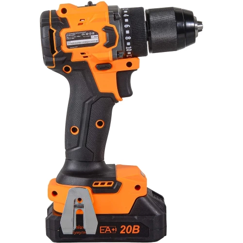 Дрель-шуруповерт аккумуляторная Вихрь ДА-20Л-2К/БП 2,0 А/ч, бесщеточный двигатель, 70Нм 72/14/67 фото 9 Дрель-шуруповерт аккумуляторная Вихрь ДА-20Л-2К/БП 2,0 А/ч, бесщеточный двигатель, 70Нм 72/14/67 фото 9