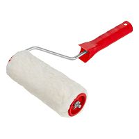 Валик "Натуральный мех", в сборе, 150 мм, D 48 мм, D ручки 6 мм, крепление шплинтом Сибртех