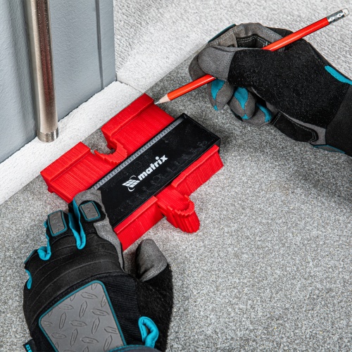 Шаблон для копирования профиля 12 см, пластиковый Matrix фото 8