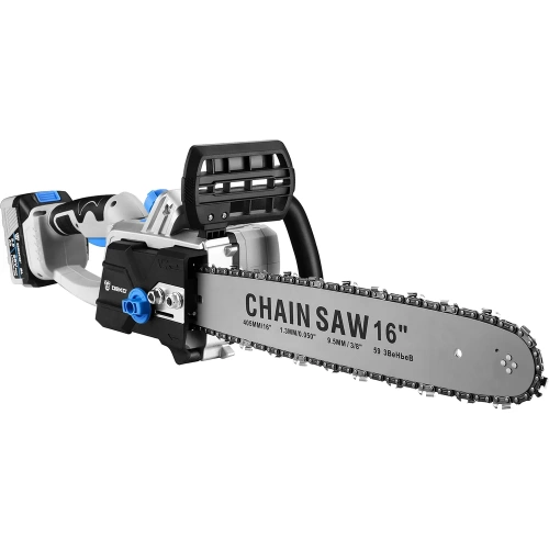 Пила цепная аккумуляторная DEKO DKCHS 40 PRO, 16", 2x20 В, 2x5.0 Ач, в сумке, 2 з/у, 085-2019 фото 8 Пила цепная аккумуляторная DEKO DKCHS 40 PRO, 16", 2x20 В, 2x5.0 Ач, в сумке, 2 з/у, 085-2019 фото 8