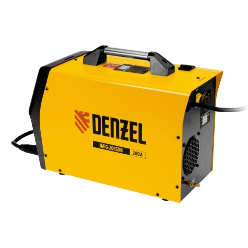 Аппарат инвертор. полуавтомат. cварки IMIG-205SDR, 200 А, ПВ 60%, катушка 5 кг Denzel фото 3