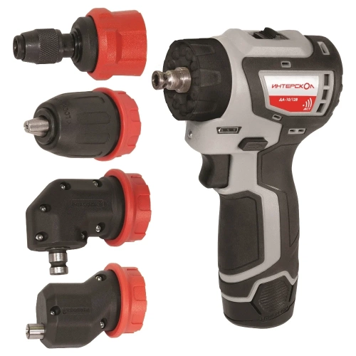 Бесщеточная аккумуляторная дрель-шуруповерт Интерскол ДА-10/12В 36 КомбиМАКС Li-ion, кейс, 2 аккум., 2Ач, 4 насадки 687.2.2.79 Бесщеточная аккумуляторная дрель-шуруповерт Интерскол ДА-10/12В 36 КомбиМАКС Li-ion, кейс, 2 аккум., 2Ач, 4 насадки 687.2.2.79
