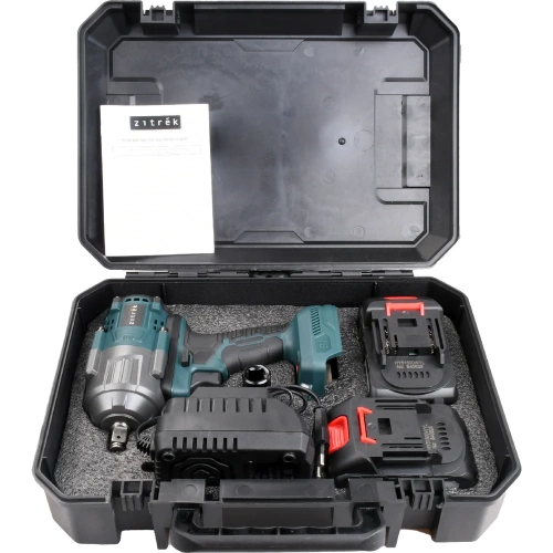 Аккумуляторный бесщеточный гайковерт Zitrek Crusher 20 PRO в кейсе, 20В, 800 Нм, 2x4.0Ач 085-1020 фото 11 Аккумуляторный бесщеточный гайковерт Zitrek Crusher 20 PRO в кейсе, 20В, 800 Нм, 2x4.0Ач 085-1020 фото 11