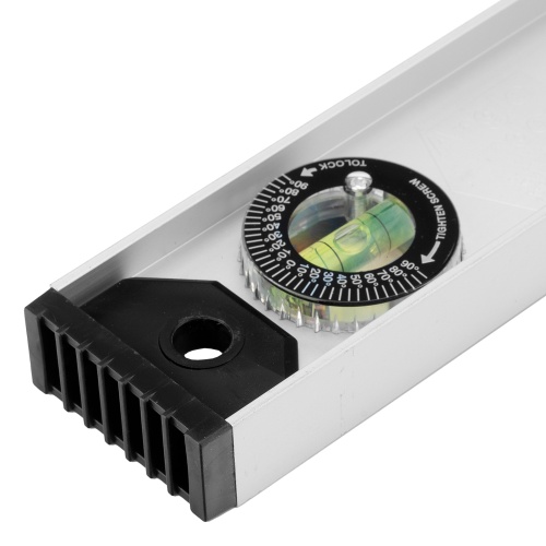 Уровень алюминиевый "Рельс", 1000 мм, 3 глазка (1 поворотный) Matrix фото 5