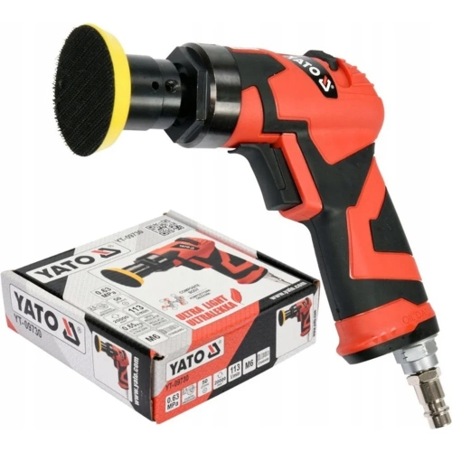 Пневматическая эксцентриковая шлифмашина YATO YT-09730 фото 4 Пневматическая эксцентриковая шлифмашина YATO YT-09730 фото 4