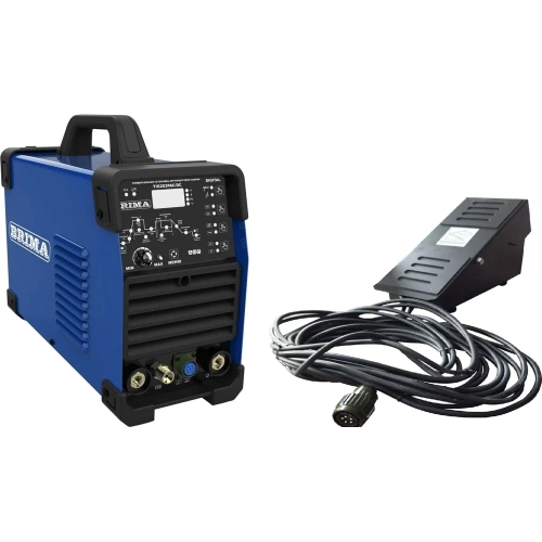Инверторная установка Brima tig-203p ac/dc digital 220в, педаль в комплекте НП000001364