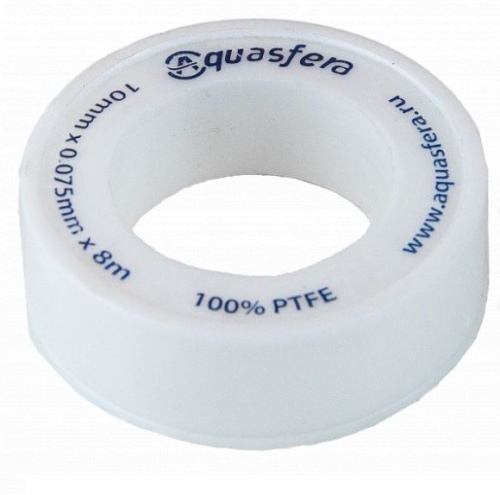 Лента-фум Aquasfera 6020-01 10х0,75 мм 8 м фото 4