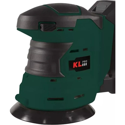 Профессиональная аккумуляторная эксцентриковая шлифмашина KLPRO (18В, Li-ion-2шт, 2.0Ач, ЗУ 2,4А) 16893 KLEZ18-20 фото 3