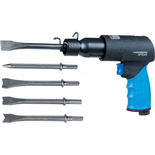 Пневмозубило NORDBERG с комплектом насадок NP5065 фото 3