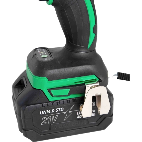 Гайковерт бесщеточный WORTEN 2x4.0Ач, 21В, 400Нм IM КА-90000590 фото 7