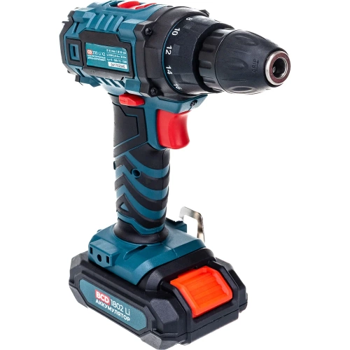 Аккумуляторная дрель-шуруповёрт Alteco CD 2110Li X2 30209 фото 5