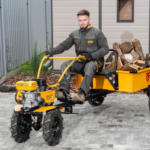 Мотоблок DPT-170S, 7 л.с., ремен.сцеп, фрез 3х4, ШОМ, передачи 2В/1Н Denzel фото 33