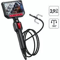 Видеоэндоскоп управляемый iCarTool экран 4.3, 2Мп, 1920x1080, 1.5м, зонд 3.9мм, 360 IC-VC153