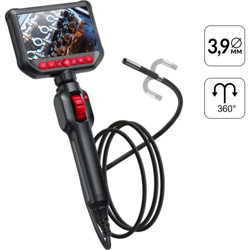 Видеоэндоскоп управляемый iCarTool экран 4.3, 2Мп, 1920x1080, 1.5м, зонд 3.9мм, 360 IC-VC153 Видеоэндоскоп управляемый iCarTool экран 4.3, 2Мп, 1920x1080, 1.5м, зонд 3.9мм, 360 IC-VC153