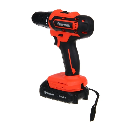 Дрель-шуруповерт аккумуляторный ЕРМАК 20В, 2А, 30Нм 691-045 фото 3