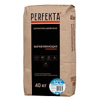 Штукатурка цементная Perfekta выравнивающая МН Зимняя серия 40 кг