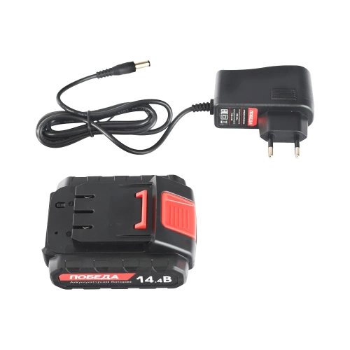 Аккумуляторная дрель-шуруповерт ПОБЕДА ДА-14/2 Ли 180201635 фото 6