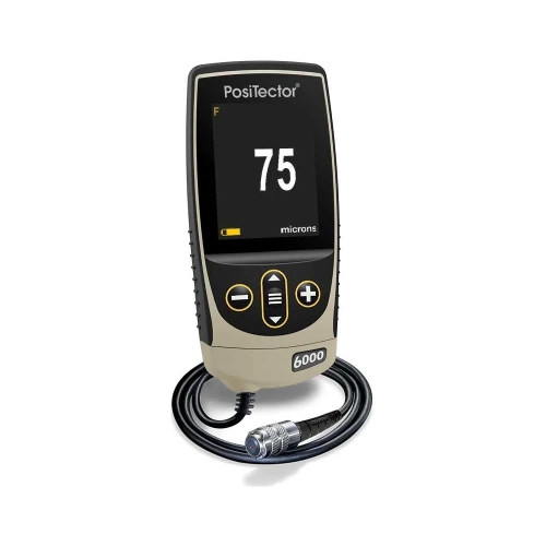 Толщиномер покрытий Defelsko PosiTector Advanced для измерения толщины покрытия (на магнитных основаниях), тип F выносной угловой (90) PRBFRS, диапазон измерения 0-1500 мкм PRBFRSAdv