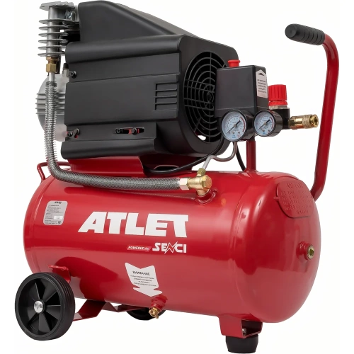 Поршневой масляный компрессор (24 л, 8 бар, 185 л/мин) ATLET SC-D24L фото 4