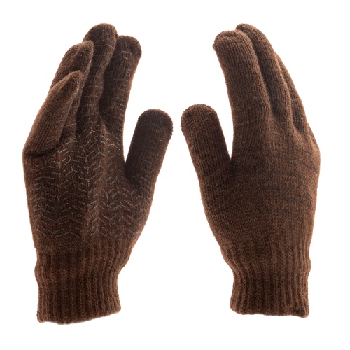 Перчатки трикотажные, двойные, верблюжья и овечья шерсть, ПВХ покрытие, Сибртех Перчатки трикотажные, двойные, верблюжья и овечья шерсть, ПВХ покрытие, Сибртех