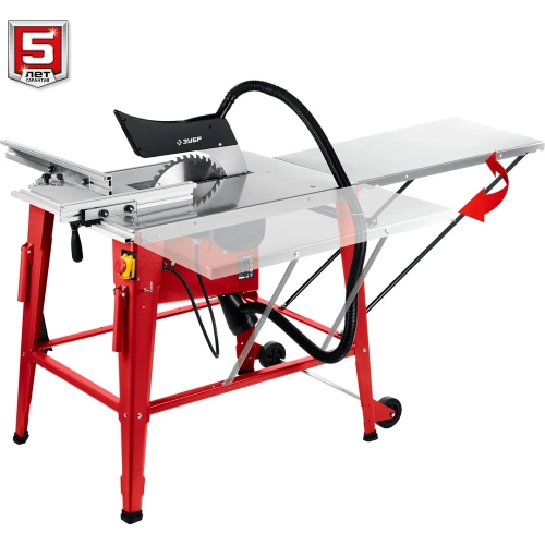 Напольный распиловочный станок ЗУБР со станиной и удлинителем, 2200 Вт СРЦ-315су фото 9