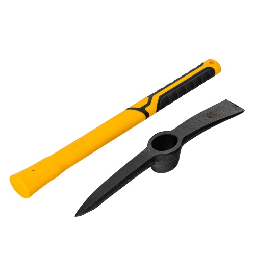 Кирка 700 г, фибергласовая обрезиненная рукоятка 385 мм Denzel фото 6 Кирка 700 г, фибергласовая обрезиненная рукоятка 385 мм Denzel фото 6