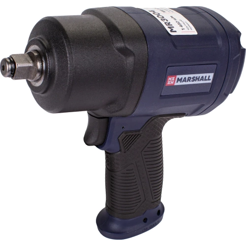 Пневматический ударный гайковерт MARSHALL 1450 н.м, 1/2, ударные головки, кейс MR3004 Пневматический ударный гайковерт MARSHALL 1450 н.м, 1/2, ударные головки, кейс MR3004