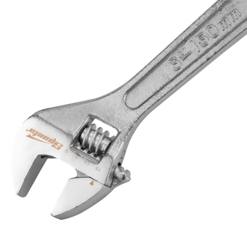 Ключ разводной, 150 мм, хромированный Sparta фото 3