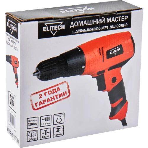 Шуруповерт Elitech ДШ 028РЭ (Е2201.018.00) ДМ 202416 фото 11 Шуруповерт Elitech ДШ 028РЭ (Е2201.018.00) ДМ 202416 фото 11