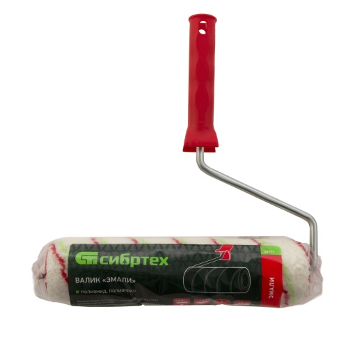 Валик "Эмали" , 250 мм, ворс 12 мм, D 48 мм, D ручки 8 мм, полиамид, полиакрил Сибртех фото 6 Валик "Эмали" , 250 мм, ворс 12 мм, D 48 мм, D ручки 8 мм, полиамид, полиакрил Сибртех фото 6