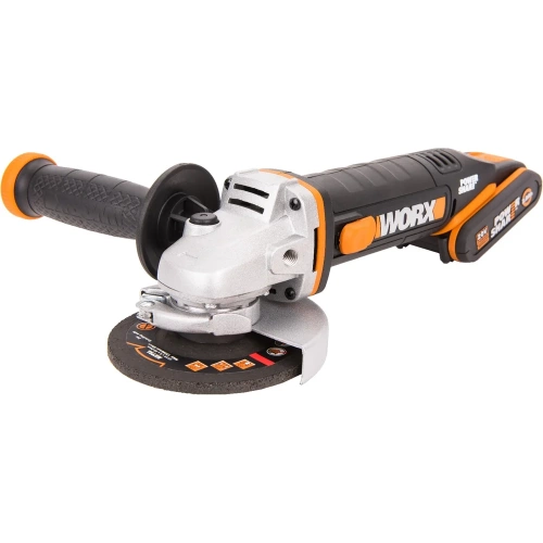 Аккумуляторная угловая шлифмашина WORX кейс WX800 Аккумуляторная угловая шлифмашина WORX кейс WX800