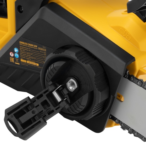 Цепная пила аккумуляторная бесщет. RCS400-36-0, Li-ion, 36 В, шина 400 мм Denzel фото 11