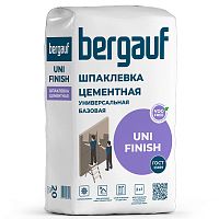 Шпатлевка цементная Bergauf Uni Finish 20 кг