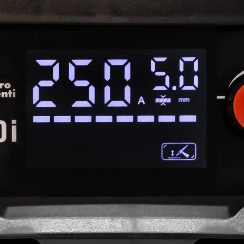 Аппарат электродной сварки QUATTRO ELEMENTI B 250i (250А, электроды до 5.0 мм, LED дисплей, TIG-Lift) 922-654 фото 4 Аппарат электродной сварки QUATTRO ELEMENTI B 250i (250А, электроды до 5.0 мм, LED дисплей, TIG-Lift) 922-654 фото 4