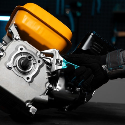 Ключ разводной, 160 мм, CrV, укороченная ручка Gross фото 8