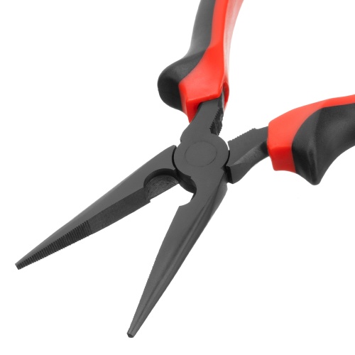 Длинногубцы прямые Black Nickel, 200 мм, двухкомпонентные рукоятки Matrix фото 3