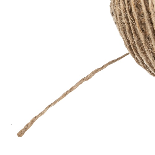 Шпагат джутовый, 1.5 мм, L 90 м, 4-ниточный, Сибртех фото 3