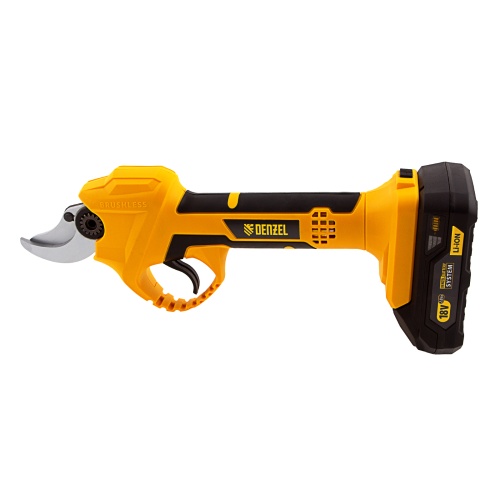 Секатор аккумуляторный CP-30,  18В Li-Ion Denzel фото 2