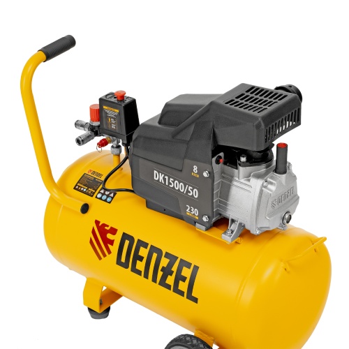 Компрессор воздушный DK1500/50, Х-PRO 1.5 кВт, 230 л/мин, 50 л Denzel фото 24