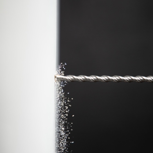 Бур по бетону, двойная спираль, три пылеотводящие кромки, 6 x 210 мм DENZEL фото 7