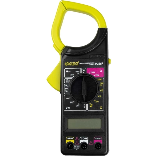 Токоизмерительные клещи ФАZА M266F 5000353 фото 9 Токоизмерительные клещи ФАZА M266F 5000353 фото 9