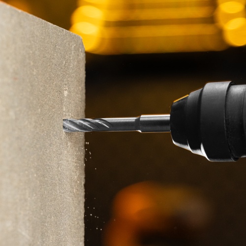 Бур по бетону, цельная крестовая пластина, 8x115 мм, SDS PLUS Denzel фото 8