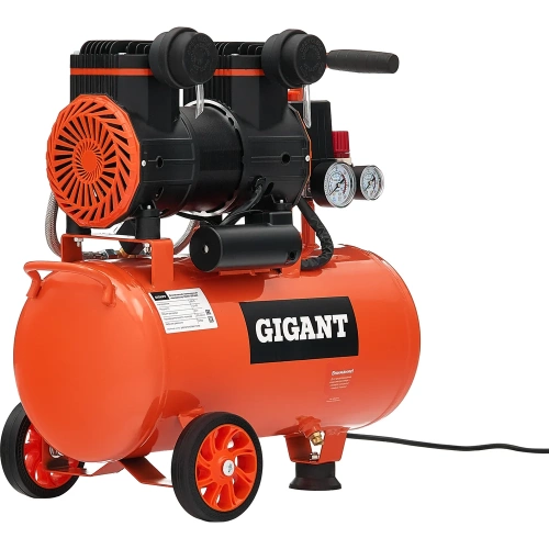 Безмасляный малошумный компрессор Gigant (25 л; 8 бар; 225 л/мин) GSWK-25/1400 фото 5 Безмасляный малошумный компрессор Gigant (25 л; 8 бар; 225 л/мин) GSWK-25/1400 фото 5