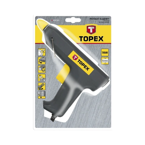 Клеевой пистолет TOPEX 11 мм 42E501 фото 6 Клеевой пистолет TOPEX 11 мм 42E501 фото 6