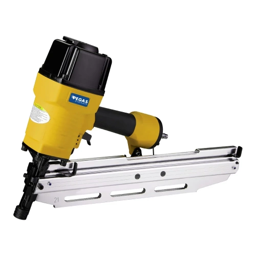 Гвоздезабивной пневматический реечный пистолет Pegas pneumatic RHF9021 1019 Гвоздезабивной пневматический реечный пистолет Pegas pneumatic RHF9021 1019